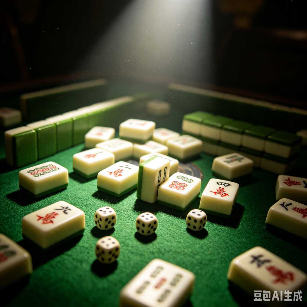 logo engrave mahjong tiles