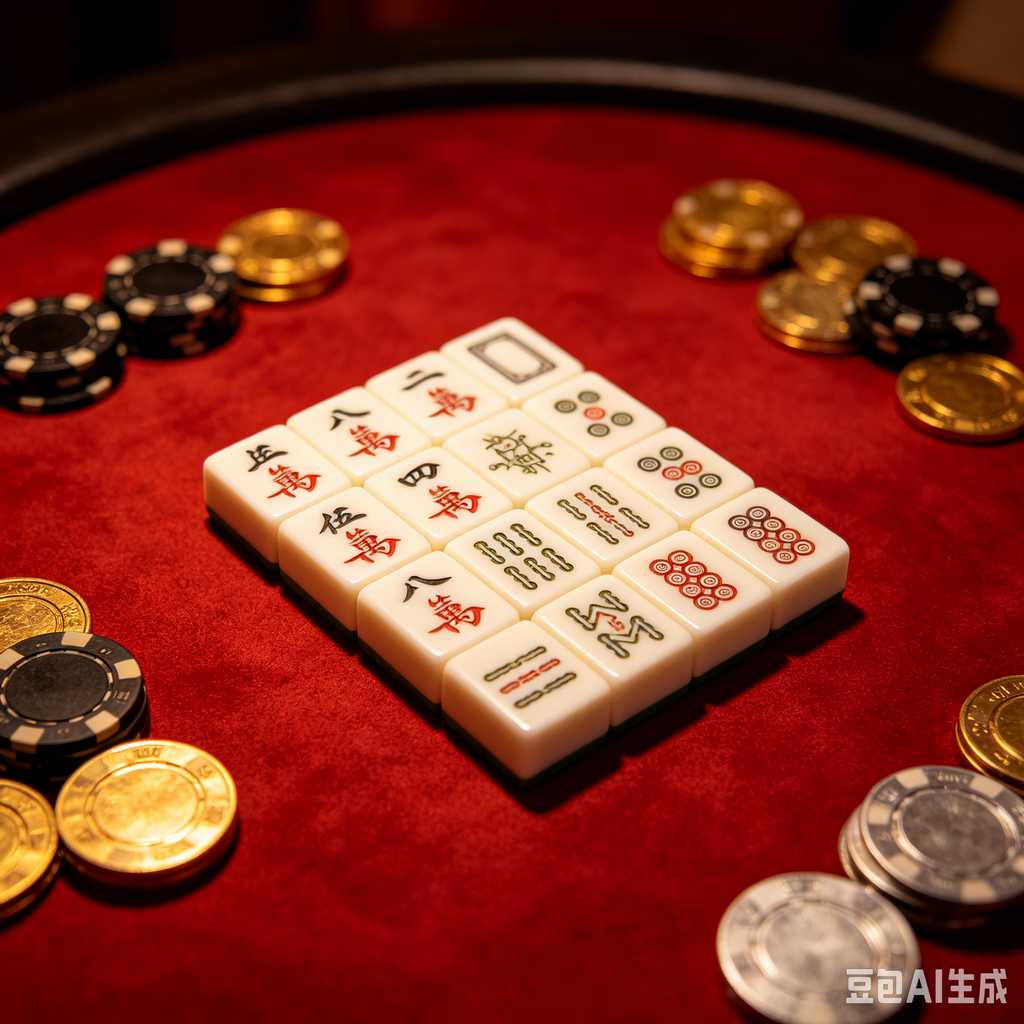 custom art mahjong set